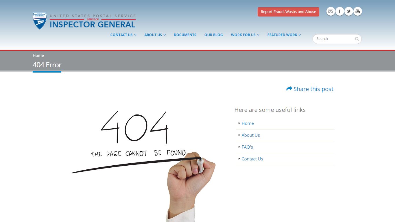 Tort Claims Management – Western Area | USPS Office of Inspector General